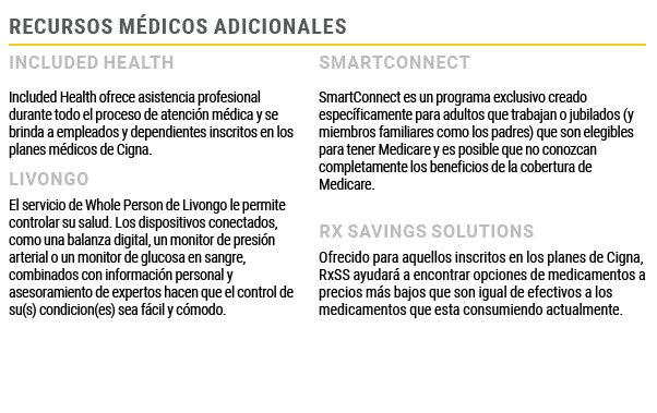 Recursos m dicos adicionales,Included Health,SmartConnect,Included Health ofrece asistencia profesional durante todo ...