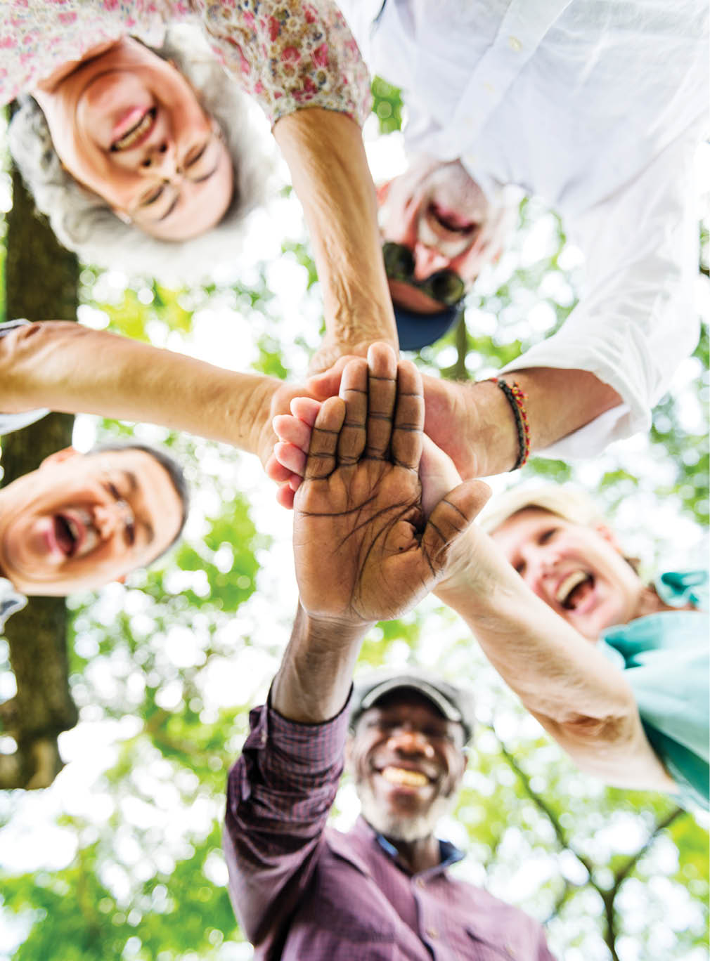 Group Of Senior Retirement Exercising Togetherness Concept