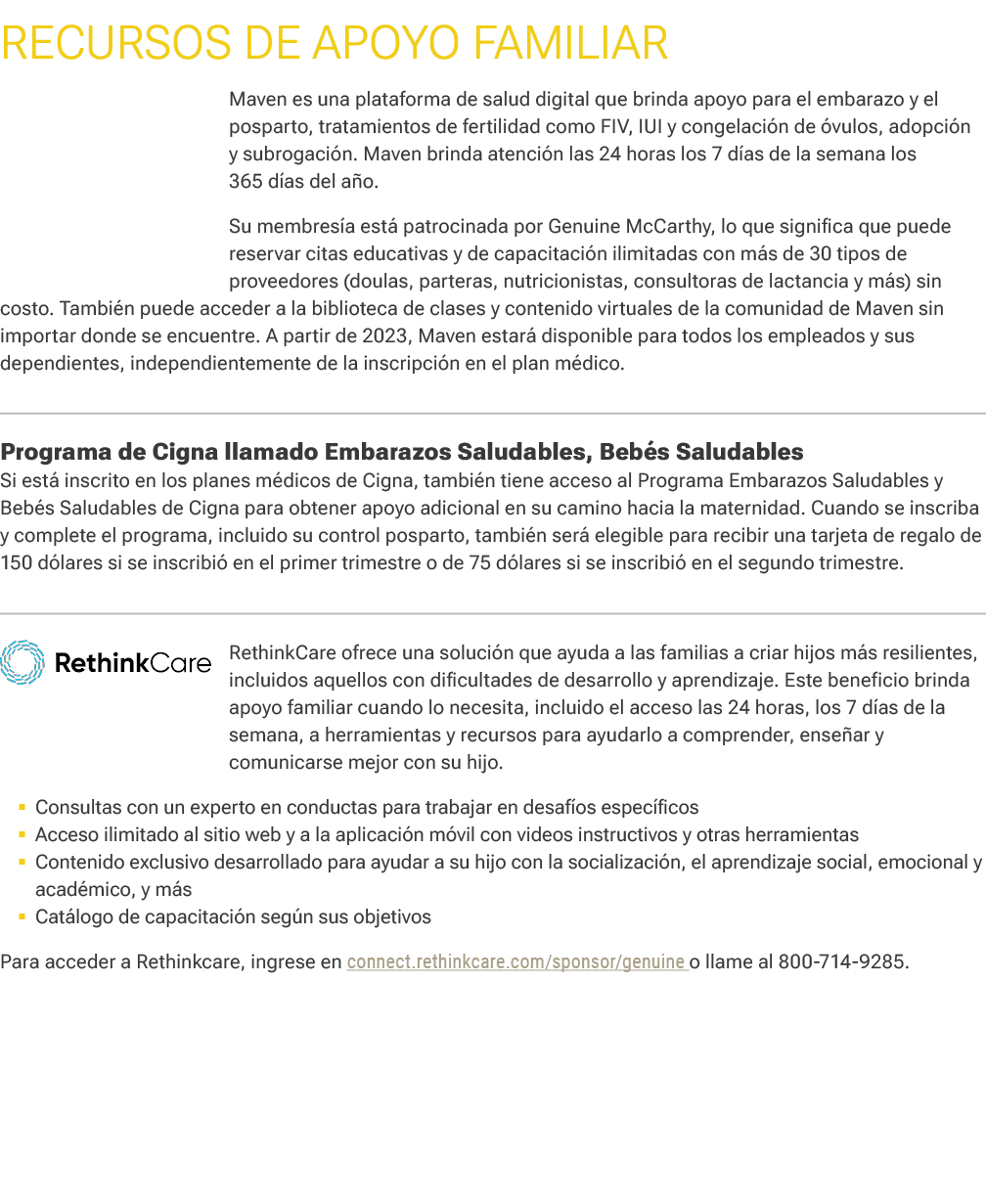 Recursos de apoyo familiar Maven es una plataforma de salud digital que brinda apoyo para el embarazo y el posparto,...