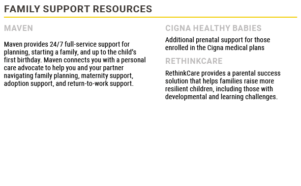 Family Support Resources,Maven Maven provides 24/7 full-service support for planning, starting a family, and up to th...