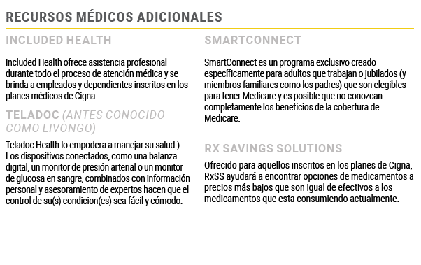Recursos m dicos adicionales,Included Health,SmartConnect,Included Health ofrece asistencia profesional durante todo ...