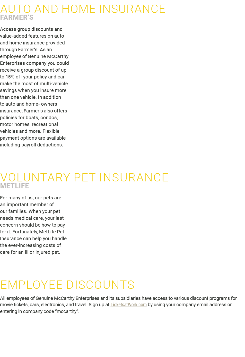 ﻿Auto and Home Insurance Farmer’s Access group discounts and value-added features on auto and home insurance provid...