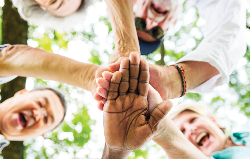 Group Of Senior Retirement Exercising Togetherness Concept