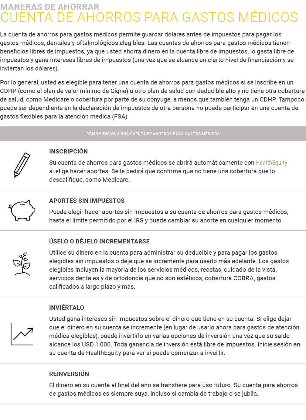 ﻿Maneras de ahorrar ﻿CUENTA DE AHORROS PARA GASTOS M DICOS La cuenta de ahorros para gastos m dicos permite guardar d...